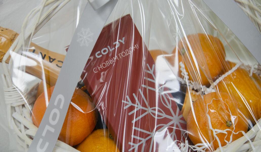 Новогодние подарочные корзины COLDY